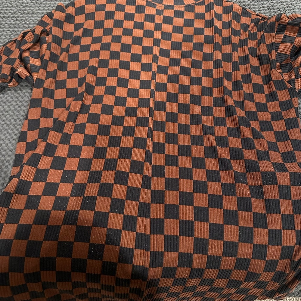 Dressed in lala Black and brown Shirt - Picture 5 of 5